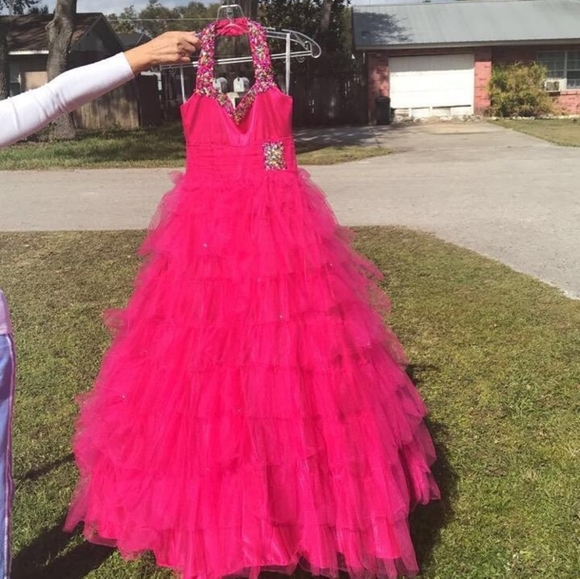 Girls padgent dress